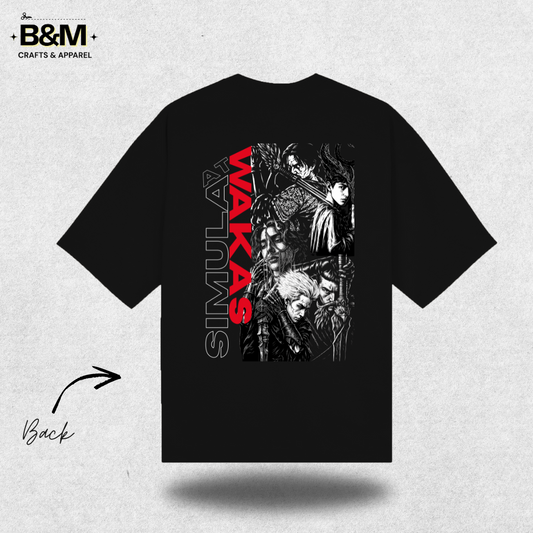 SB19 Inspired Premium Street Style Black Tee Simula at Wakas